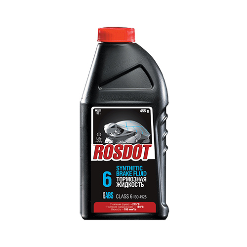 Жидкость тормозная ROSDOT-6 0,455кг, Жидкости тормозные